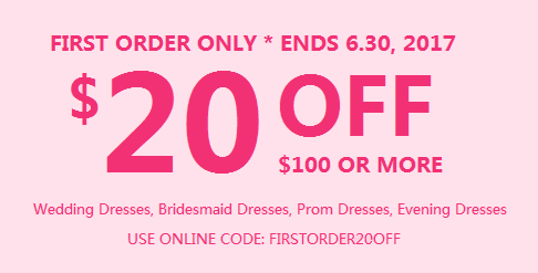 First Order $20 Off